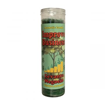 Mama Mojo - Prepared Aromatic 7 Day Candle - Improve Business